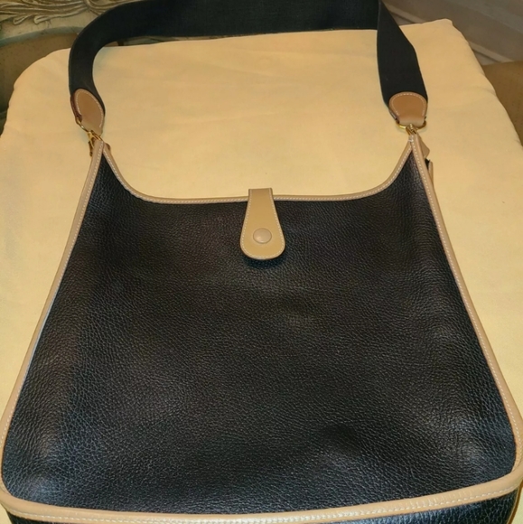 Auth HERMES EVELYNE GM Shoulder Bag Black Brown Va - Picture 4 of 12